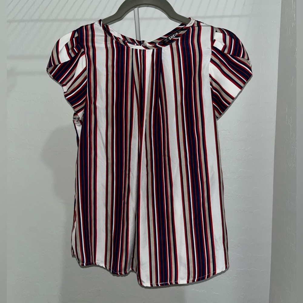 Women’s Multicolored Striped Blouse